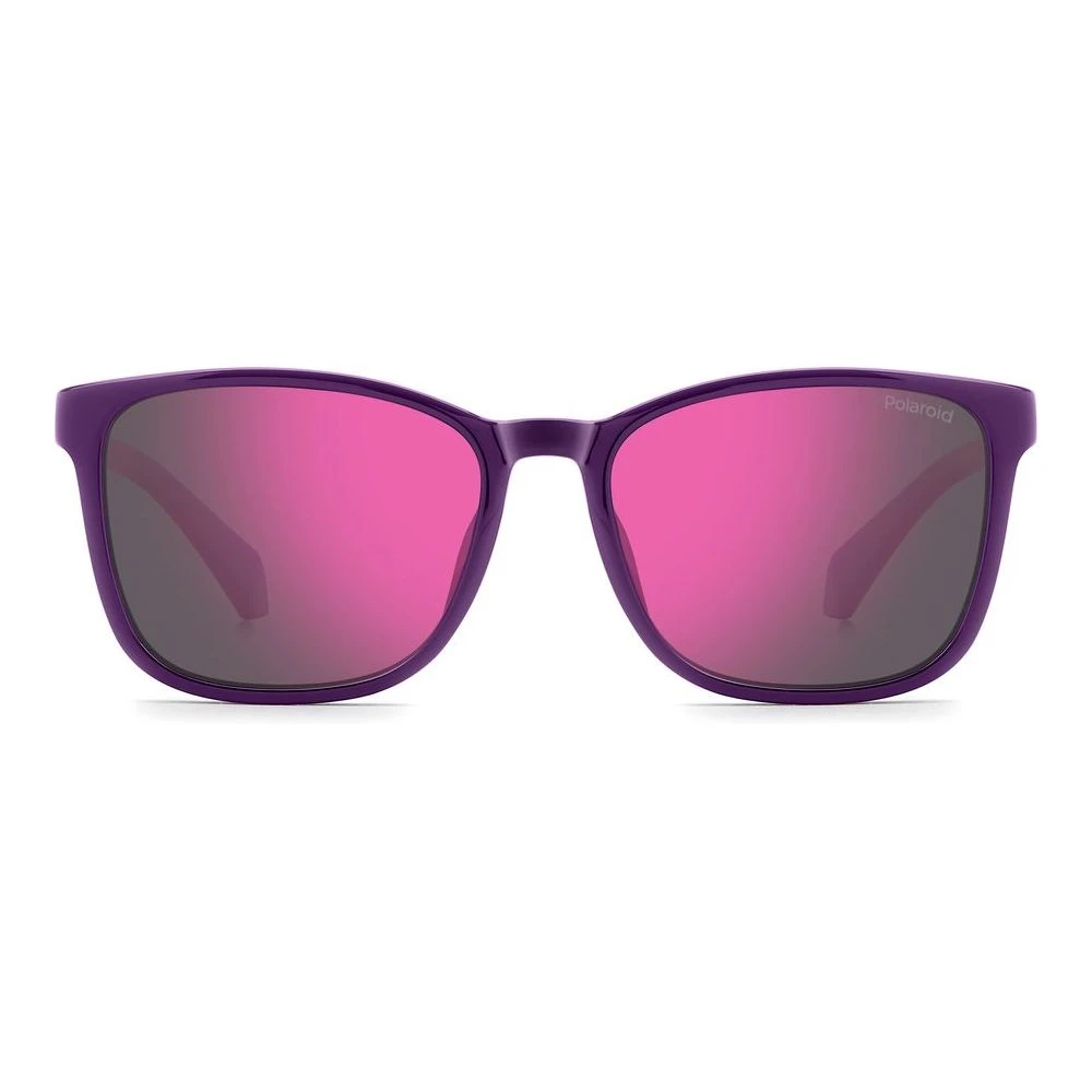 Polaroid Purple Sunglasses, Unisex, 49 Mm, Pld 8077/S Sunglasses