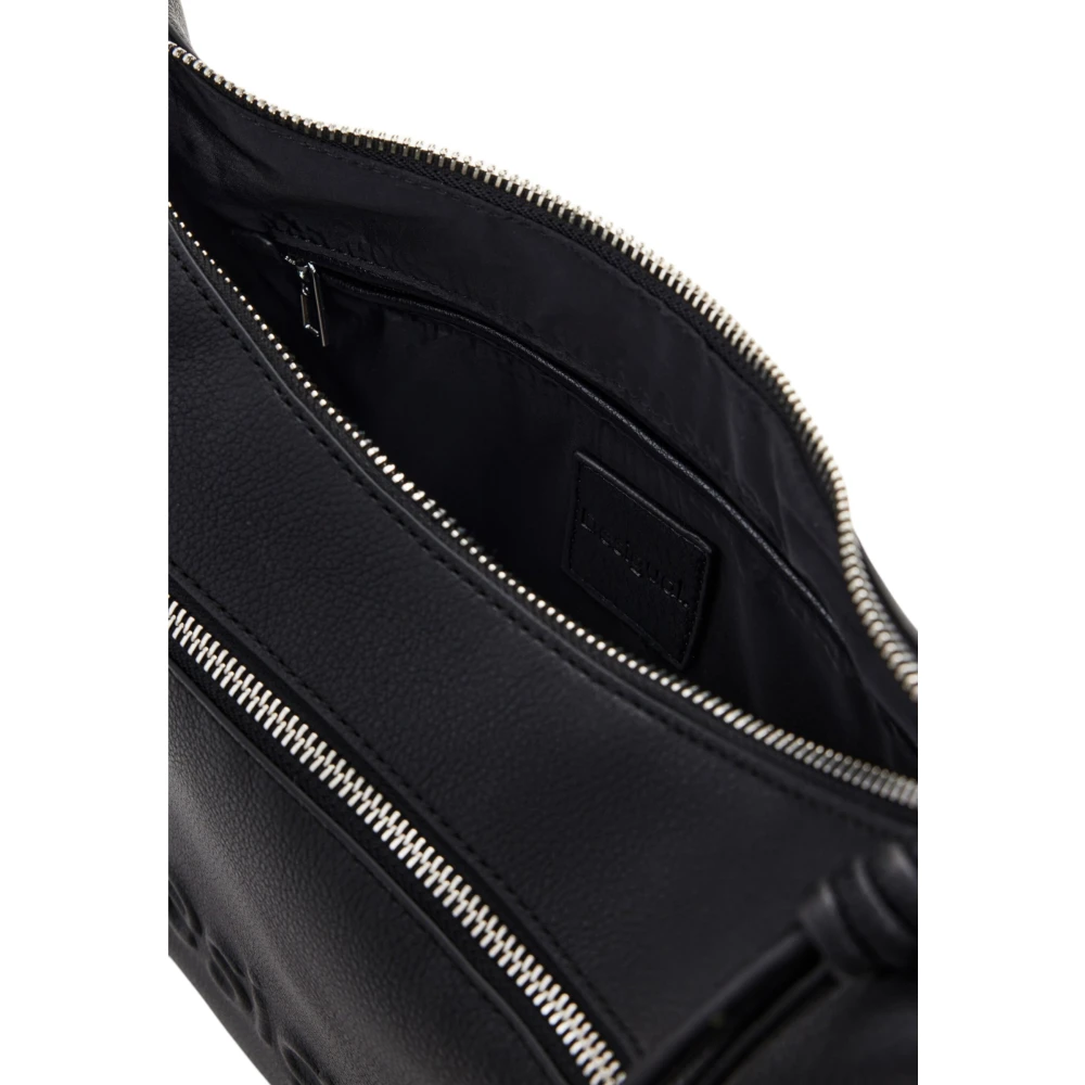 Desigual Zwarte rits handtas met ritszakken Black Dames