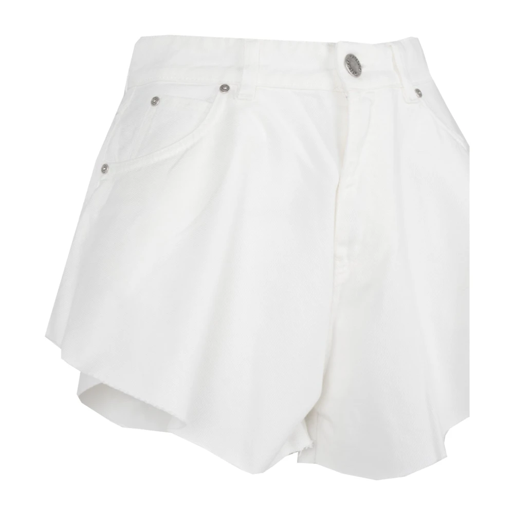 pinko Denim Shorts voor zomerdagen White Dames