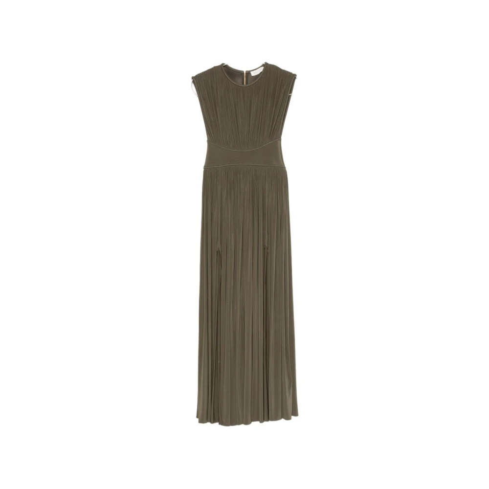 Zimmermann Women's Green Pleated Dress - Gowns - 2XS - Dresses