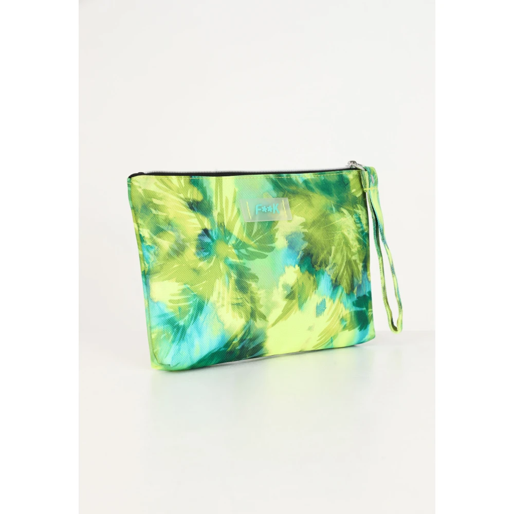 F**k Groene Dames Mini Clutch Tas Multicolor Dames