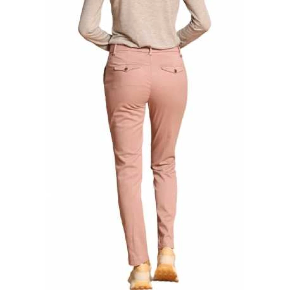 Mason's Rose Pink Slim Fit New York Broek Pink Dames