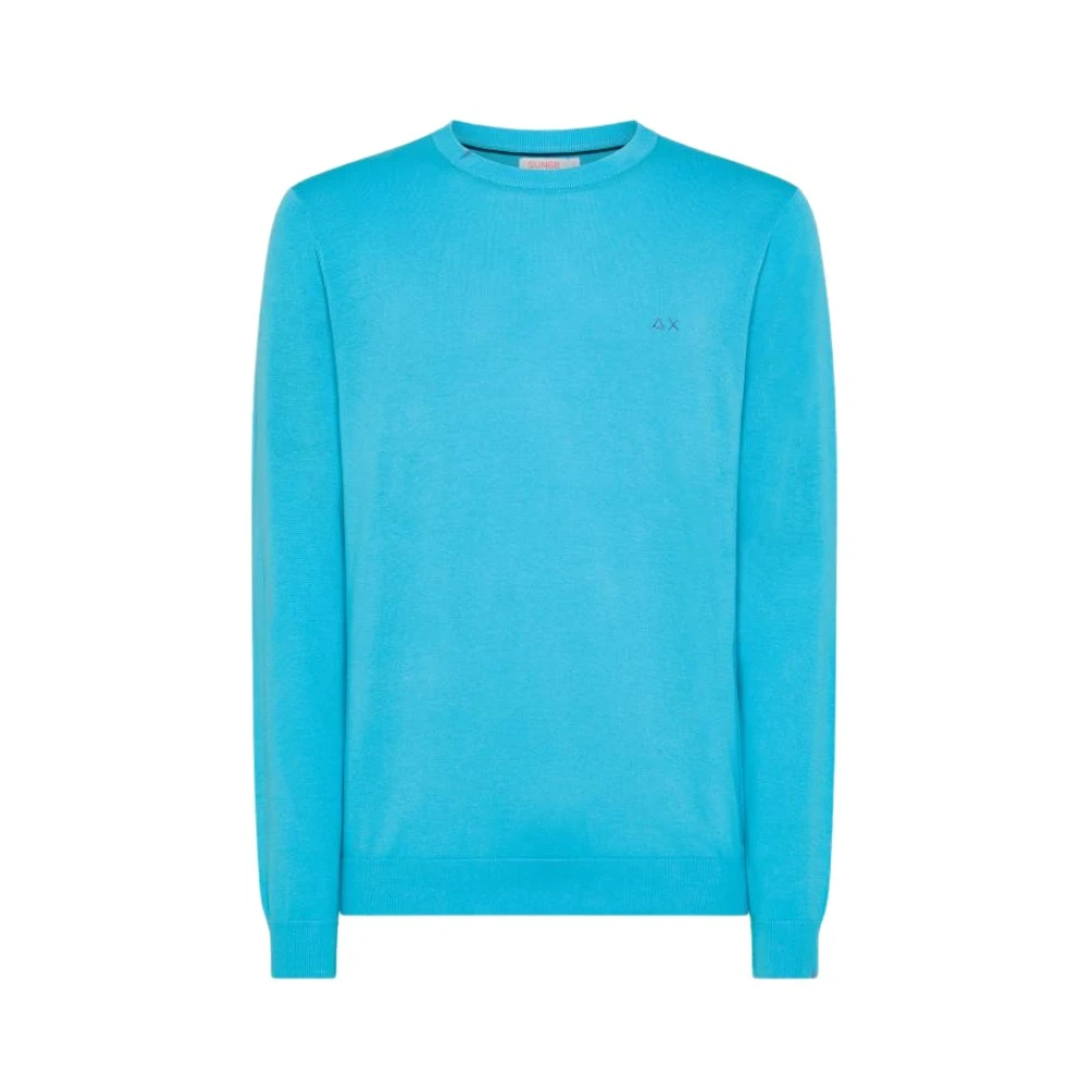 Sun68 Stijlvolle Sweatshirts en Hoodies Blue Heren