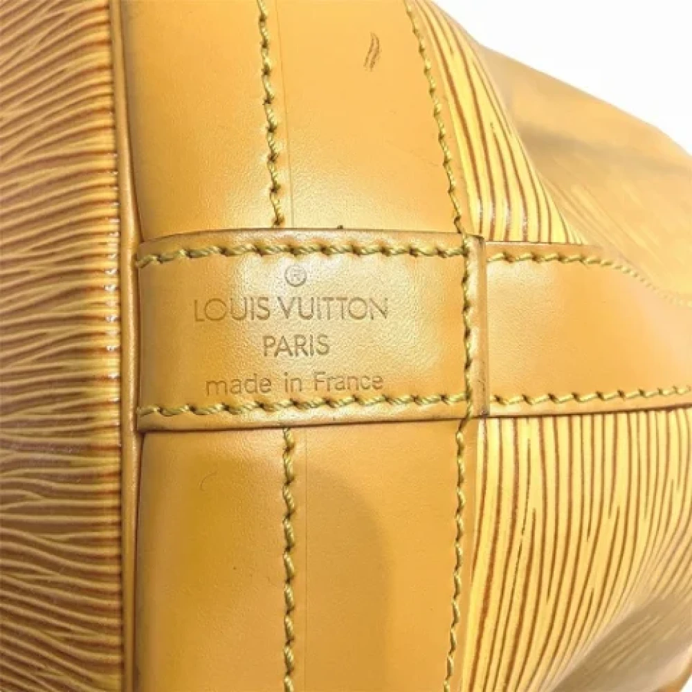 Louis Vuitton Vintage Pre-owned Leather shoulder-bags Yellow Dames