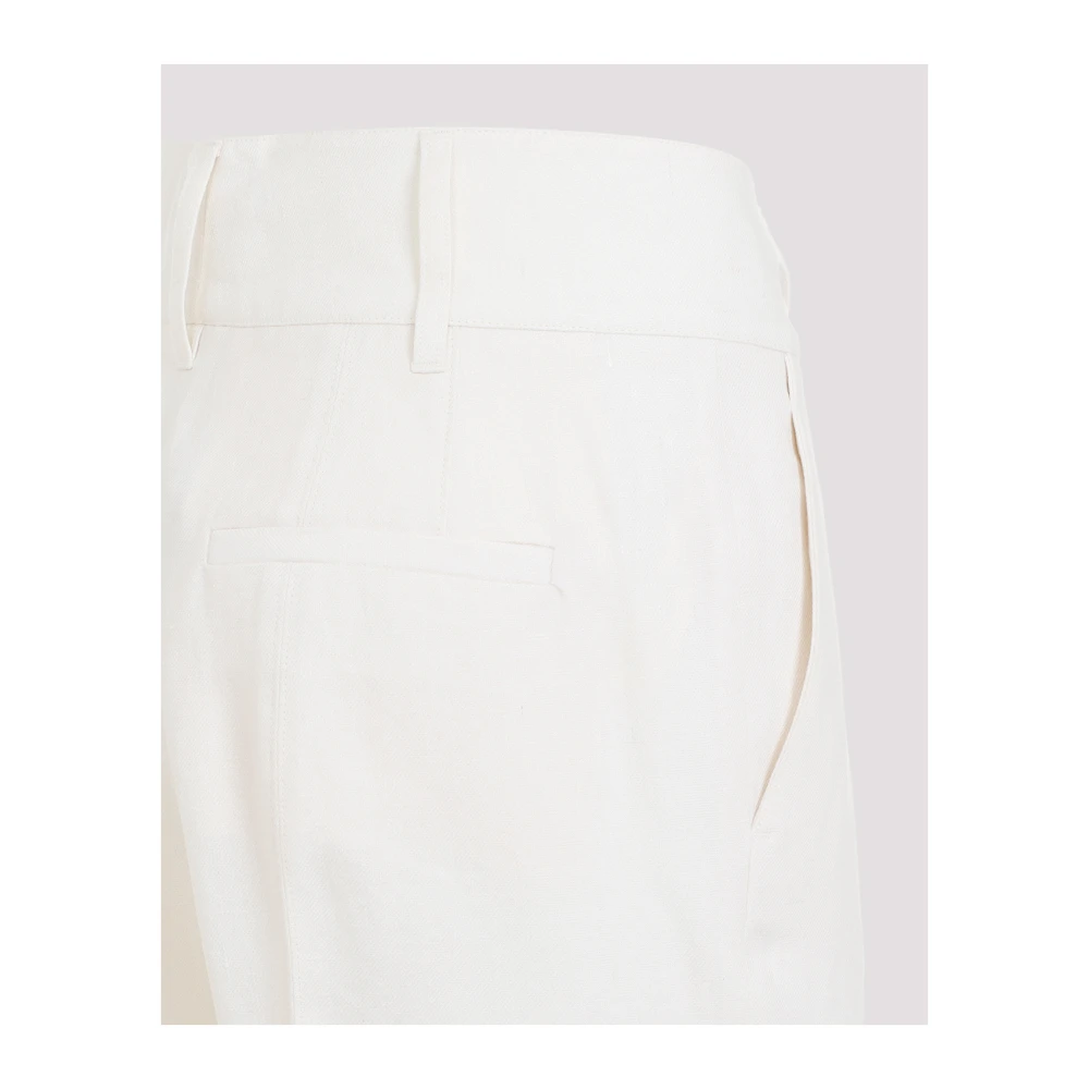 Gabriela Hearst Ivory Rhein Pant Beige Dames