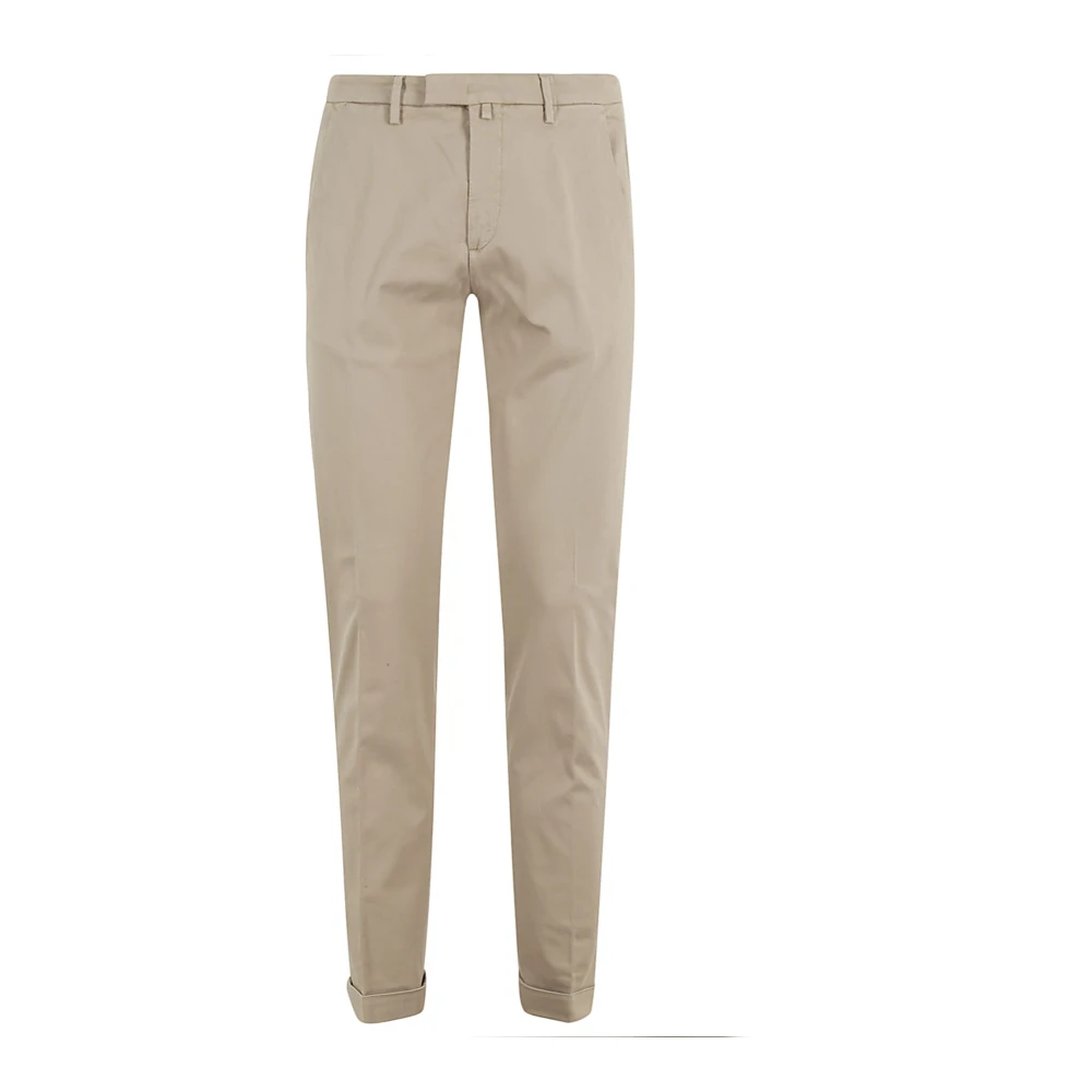 Briglia Platte Tricot Lyocell Broek Beige Heren