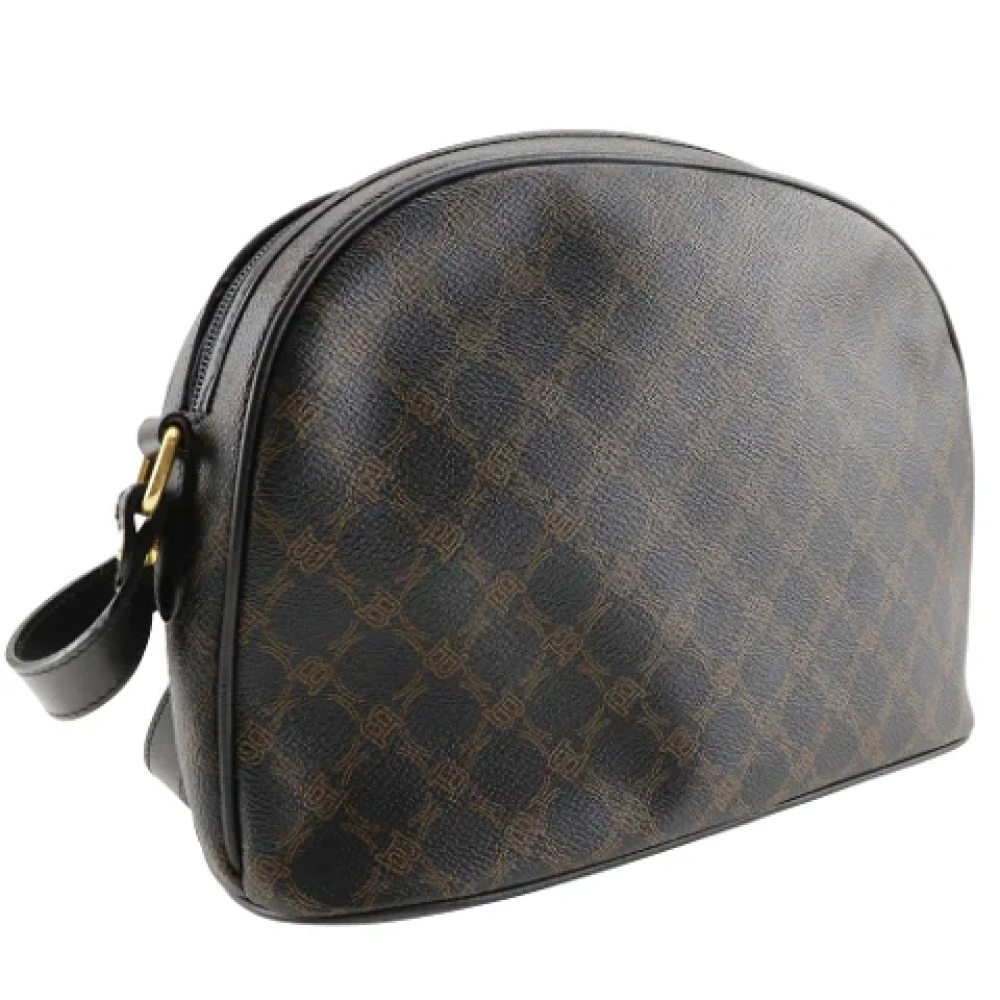 Bally Pre-owned Canvas crossbody-bags Black Dames