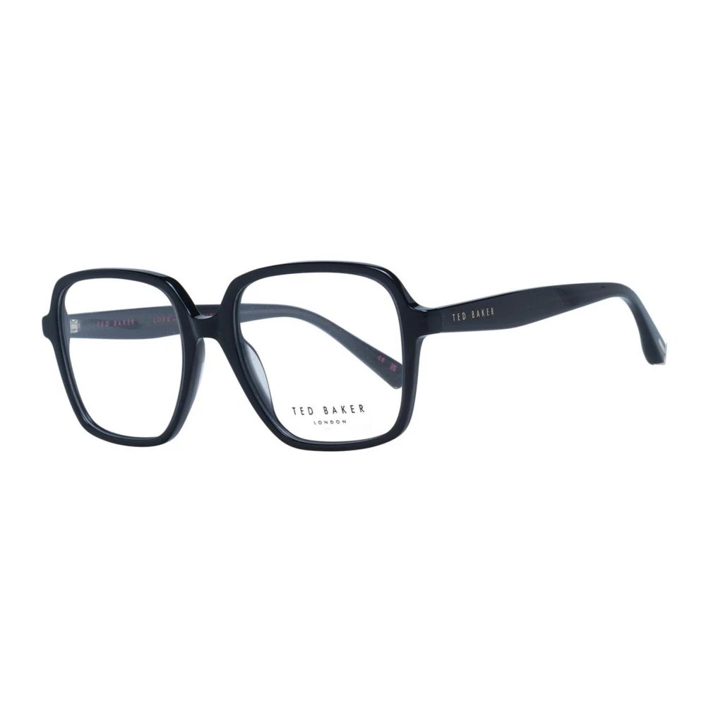 Ted Baker Zwarte Vierkante Optische Monturen Black Dames