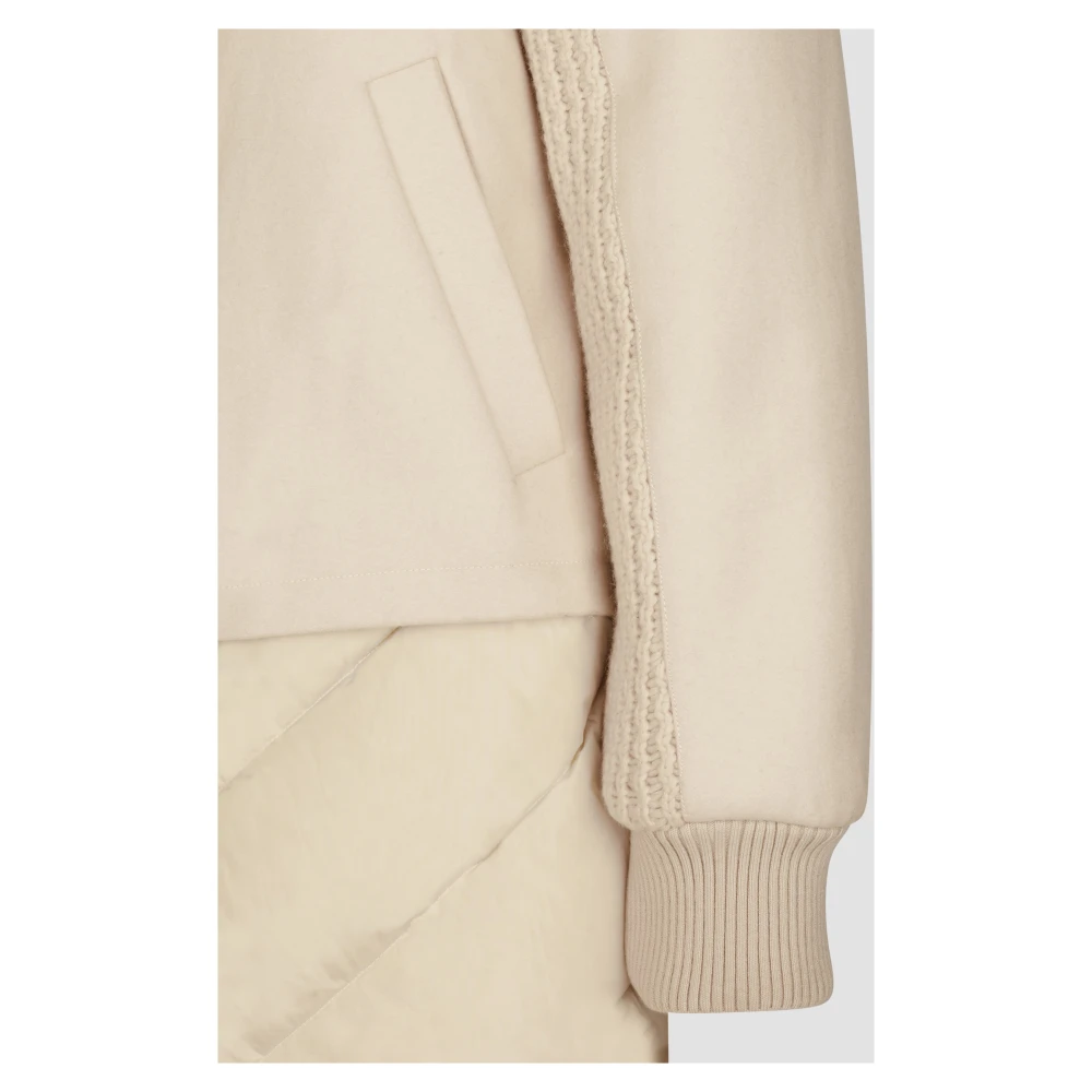 add JAS IN Nylon Bright + Compact WOL Beige Dames