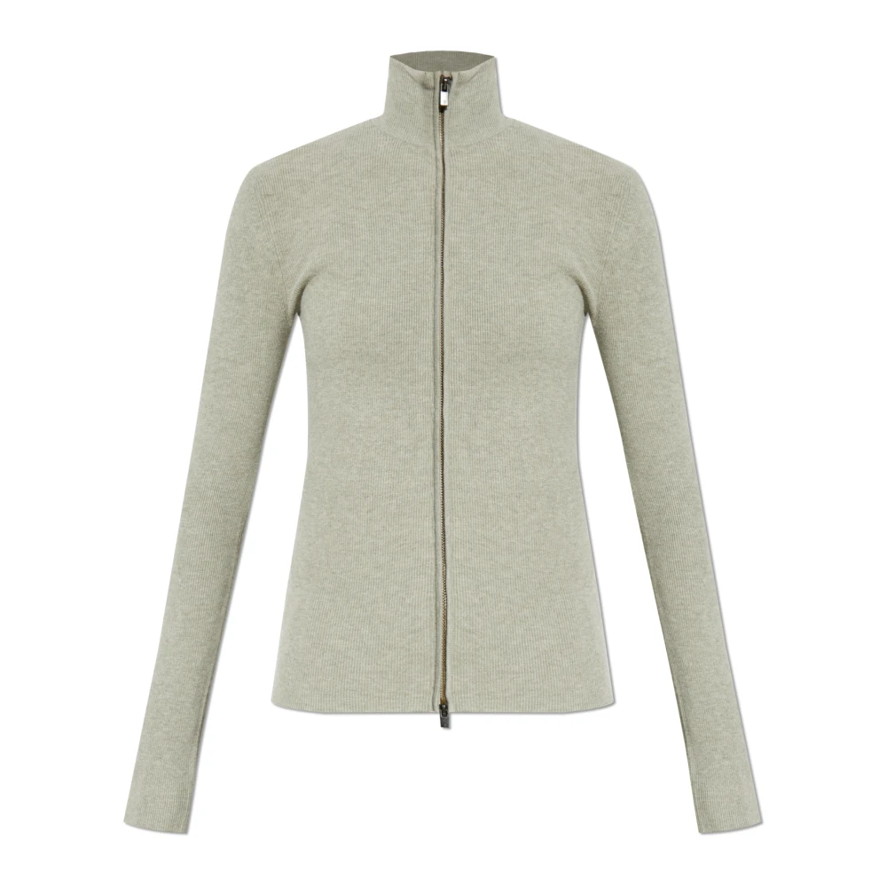 Fear Of God Grå Cardigan Med Ståkrage