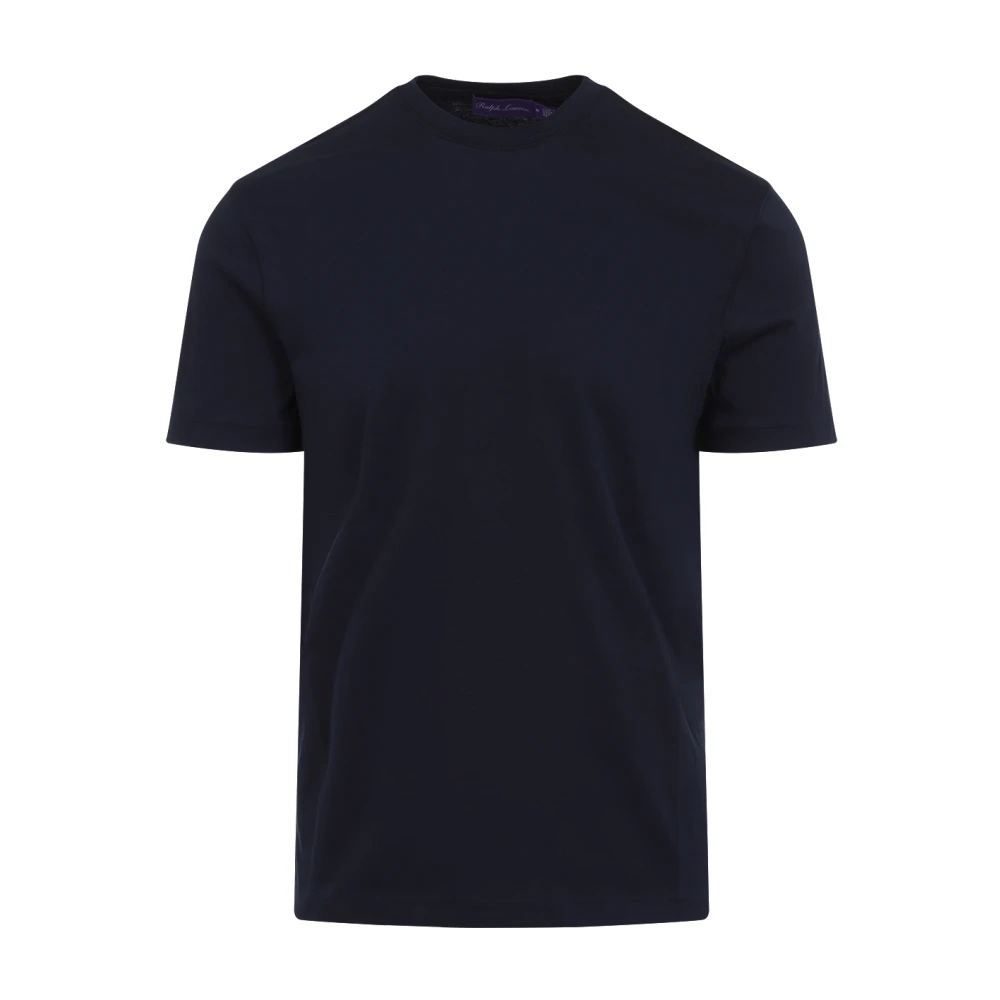 Ralph Lauren Marineblauwe Katoenen T-Shirt Blue Heren