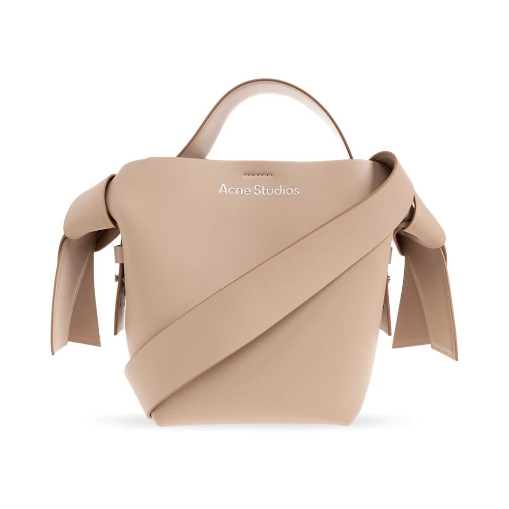 Acne Studios Musubi Mini Schoudertas Beige Dames
