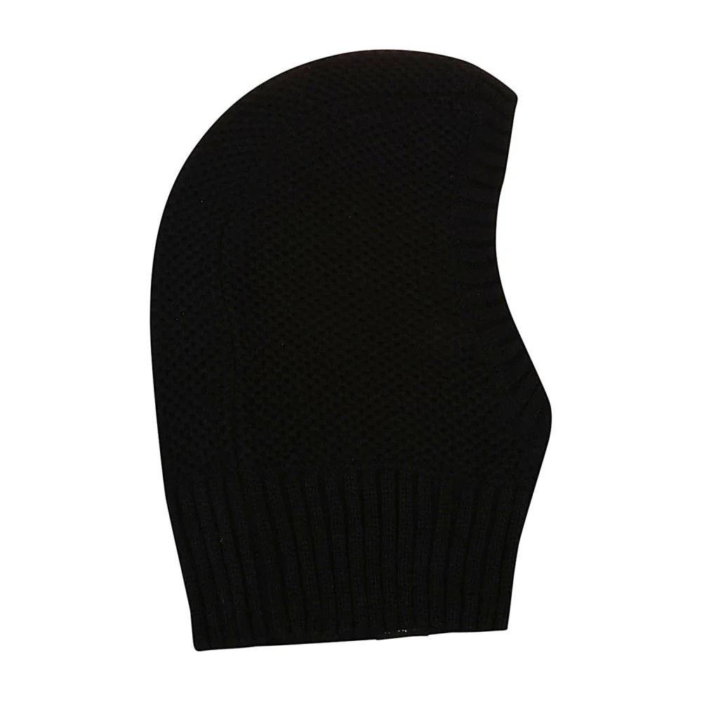 Carhartt WIP Zwarte Gebreide Hoed met Capuchon Black Heren