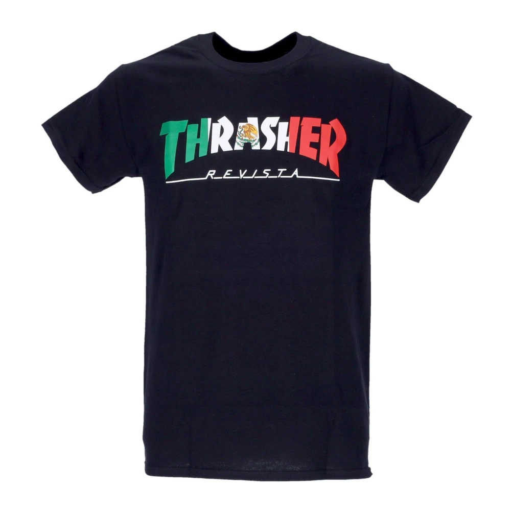 Thrasher T-Shirts Black Heren