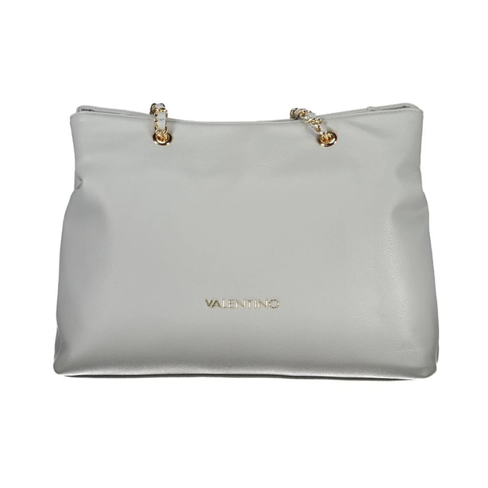 Valentino Two-Handle Shoulder Bag - Female - Shoulder Bags - Gray - One Size - Bags