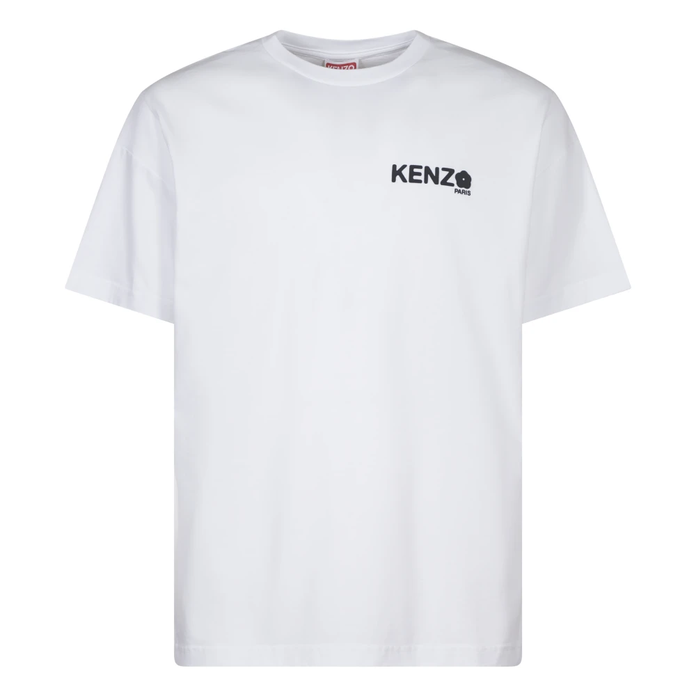 Kenzo Witte Crew Neck T-shirts en Polos White Heren