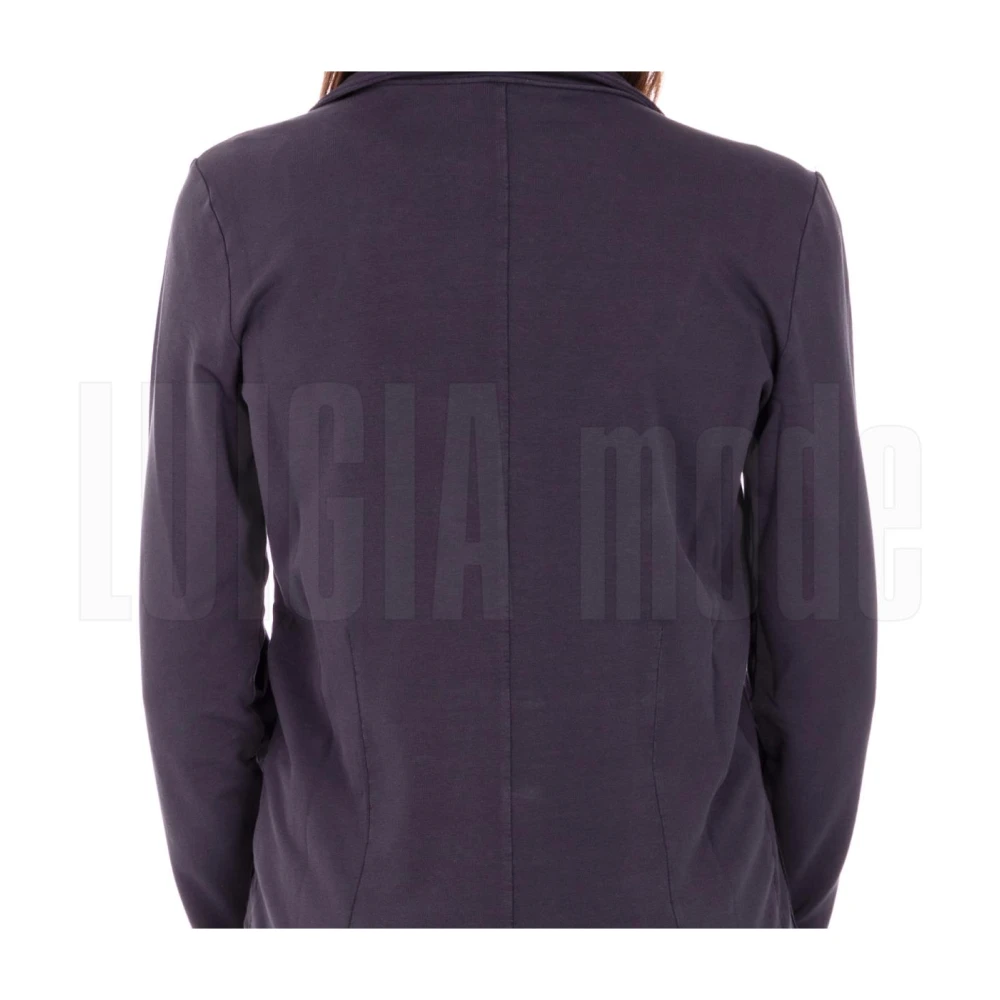 Alpha Studio Dames Jersey Cardigan Blue Dames