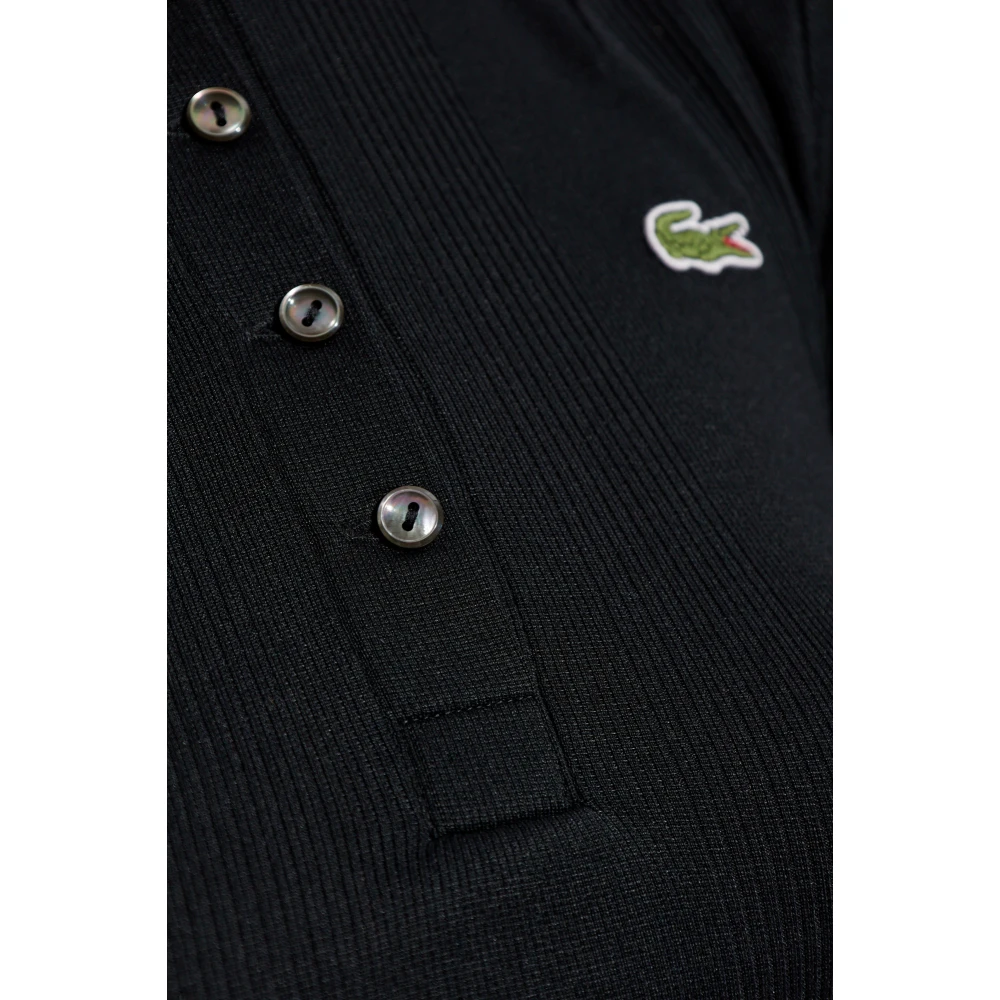 Lacoste Polo met logo Black Dames