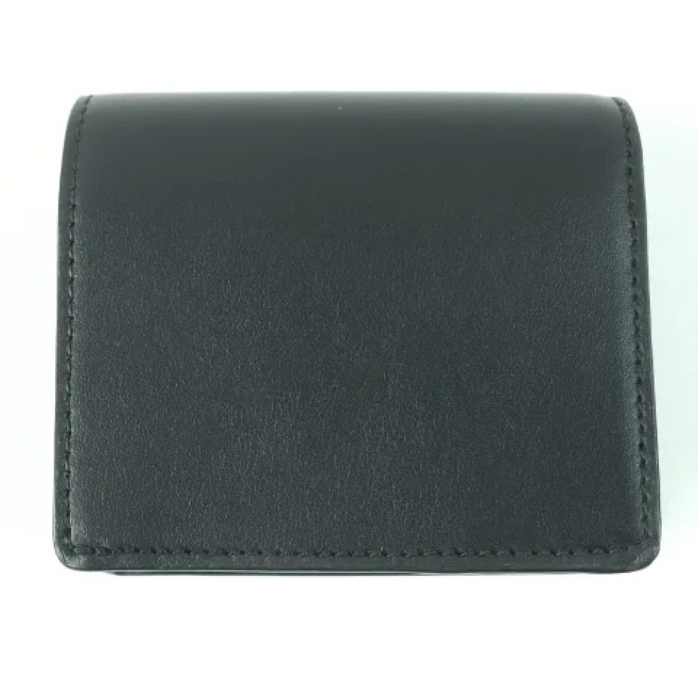 Burberry Vintage Pre-owned Leather wallets Black Dames