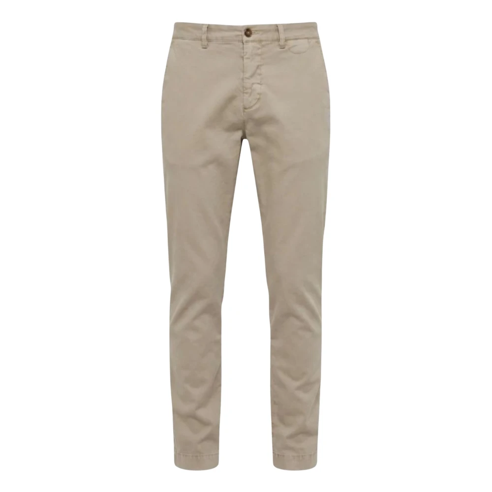 Harmont & Blaine Beige Narrow-Fit Chinos - Male - Chinos - 2XL - Trousers