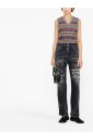 zwarte-distressed-bootcut-verfspat-jeans