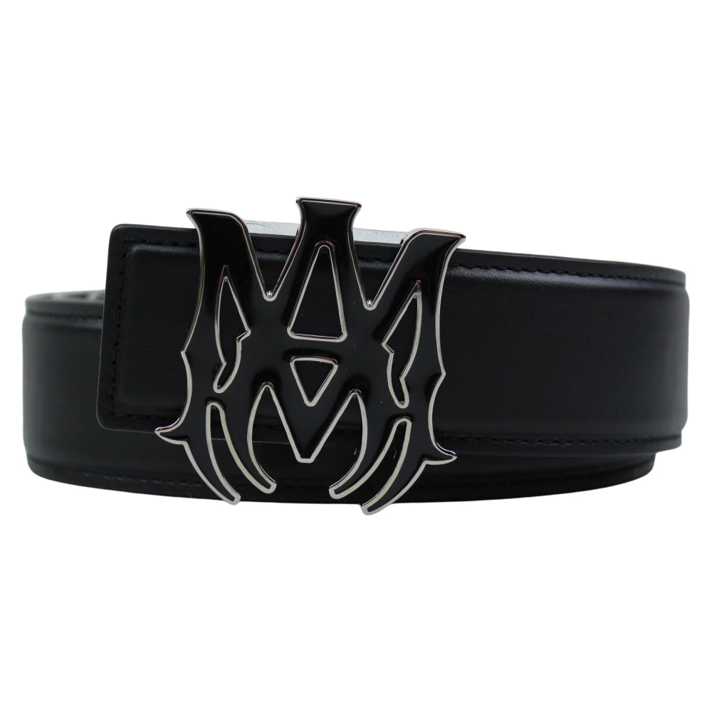 Amiri Nappa 4cm riem Black Heren