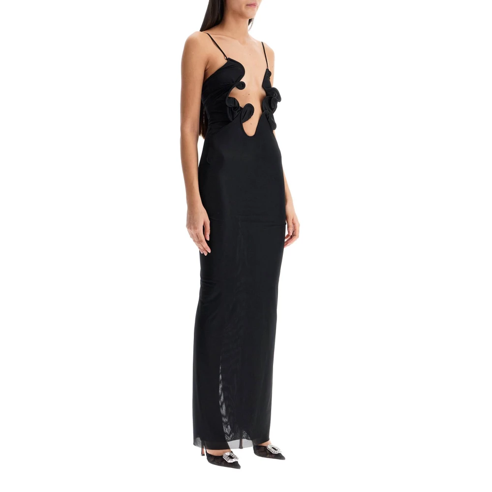 Christopher Esber Beeldhouwkunst Venus Midi Jurk Black Dames