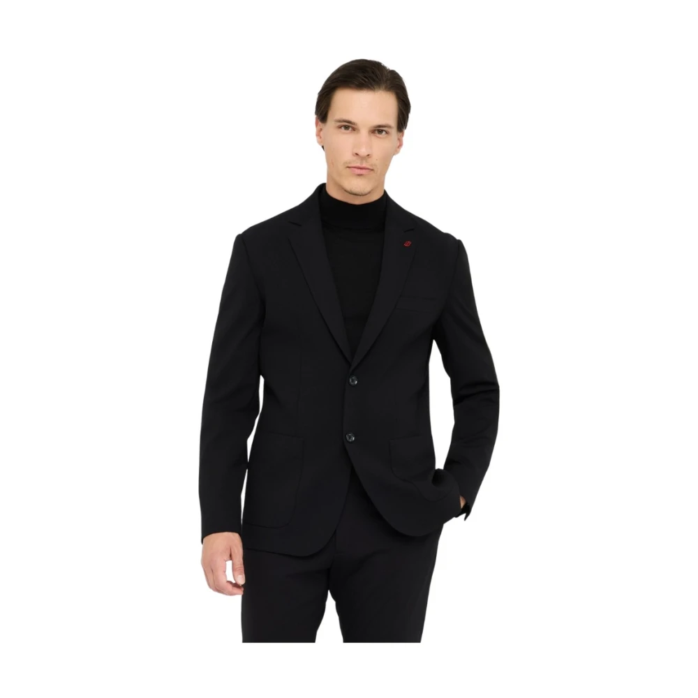 Liu Jo Hombre Negro Chaquetas, Talla: Xl
