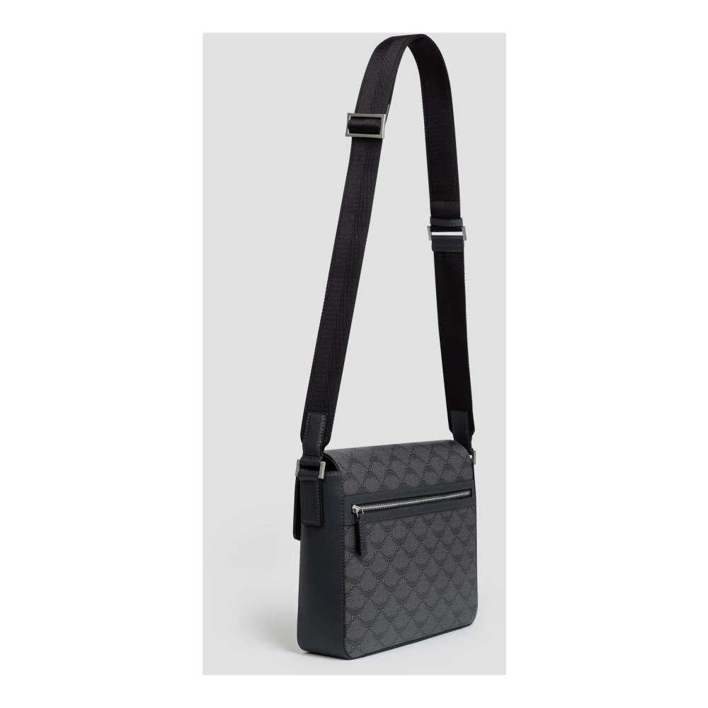 MCM Hemel Messenger Tas in Lauretos Gray Dames