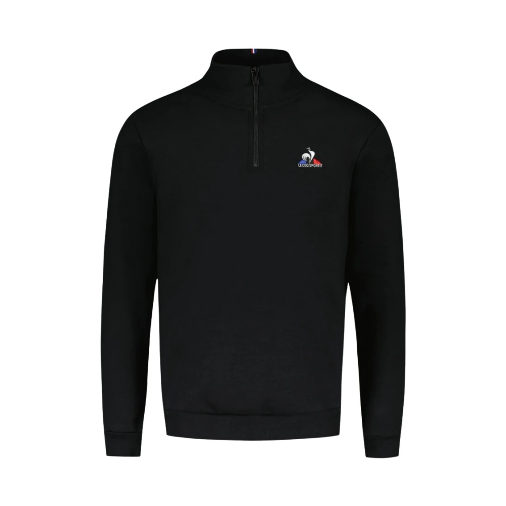 Le Coq Sportif Half-Zip Sweatshirt Black Heren