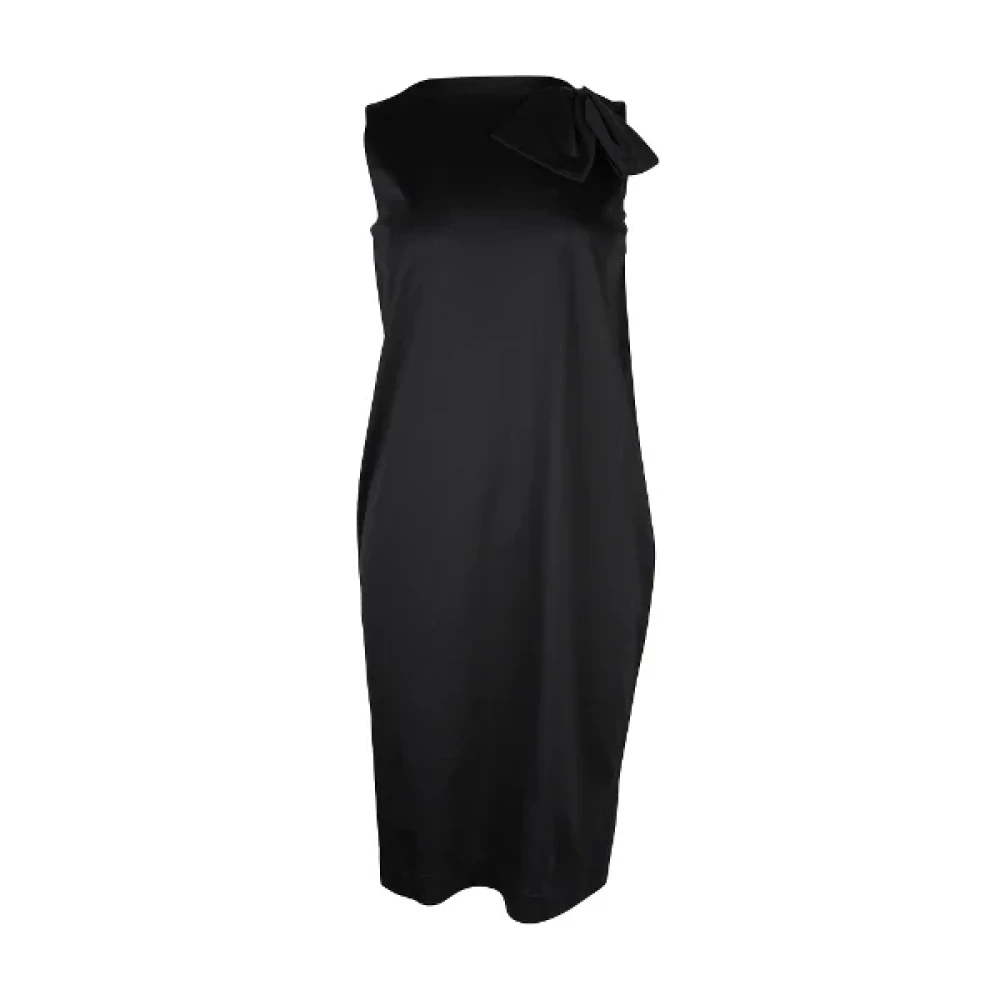 Jil Sander Cotton dresses Black Dames