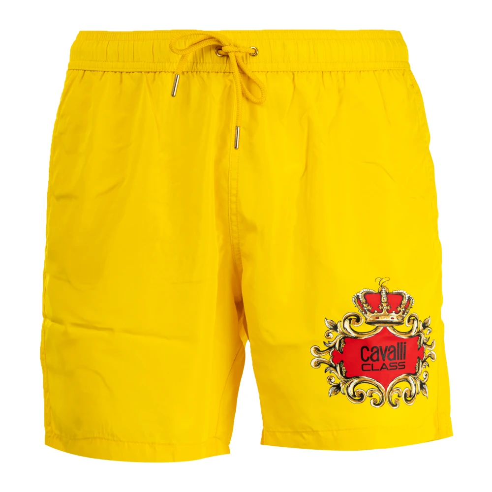 Cavalli Class Boxerstijl Herenzwemkleding Yellow Heren