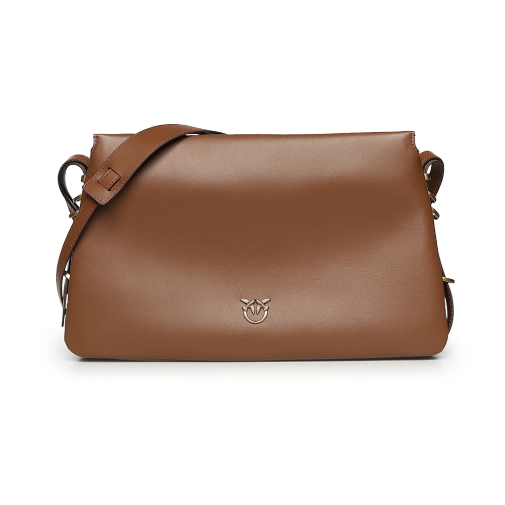 Pinko Women's Brown Crossbody Bag - Cross Body Bags - One Size - Bags