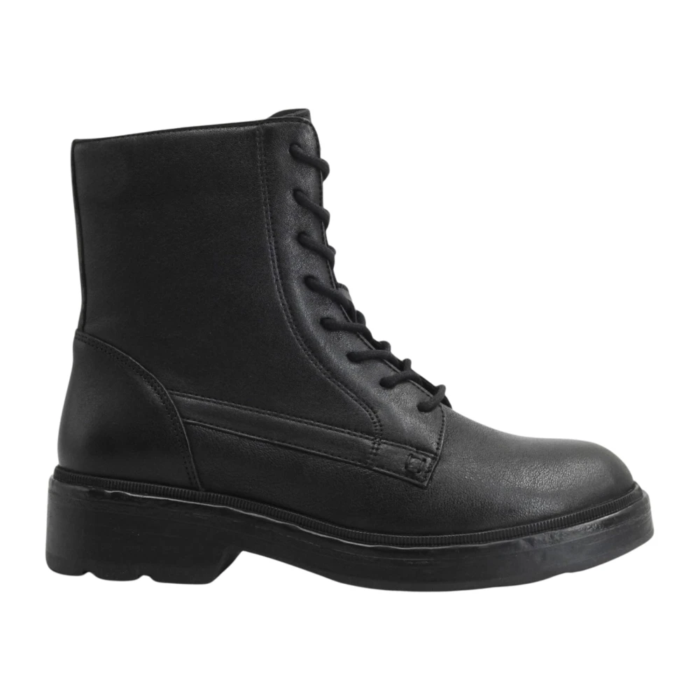 Geox Donna Nero - D Swelen Lace-Up Boot - Shoes - 40 Eu