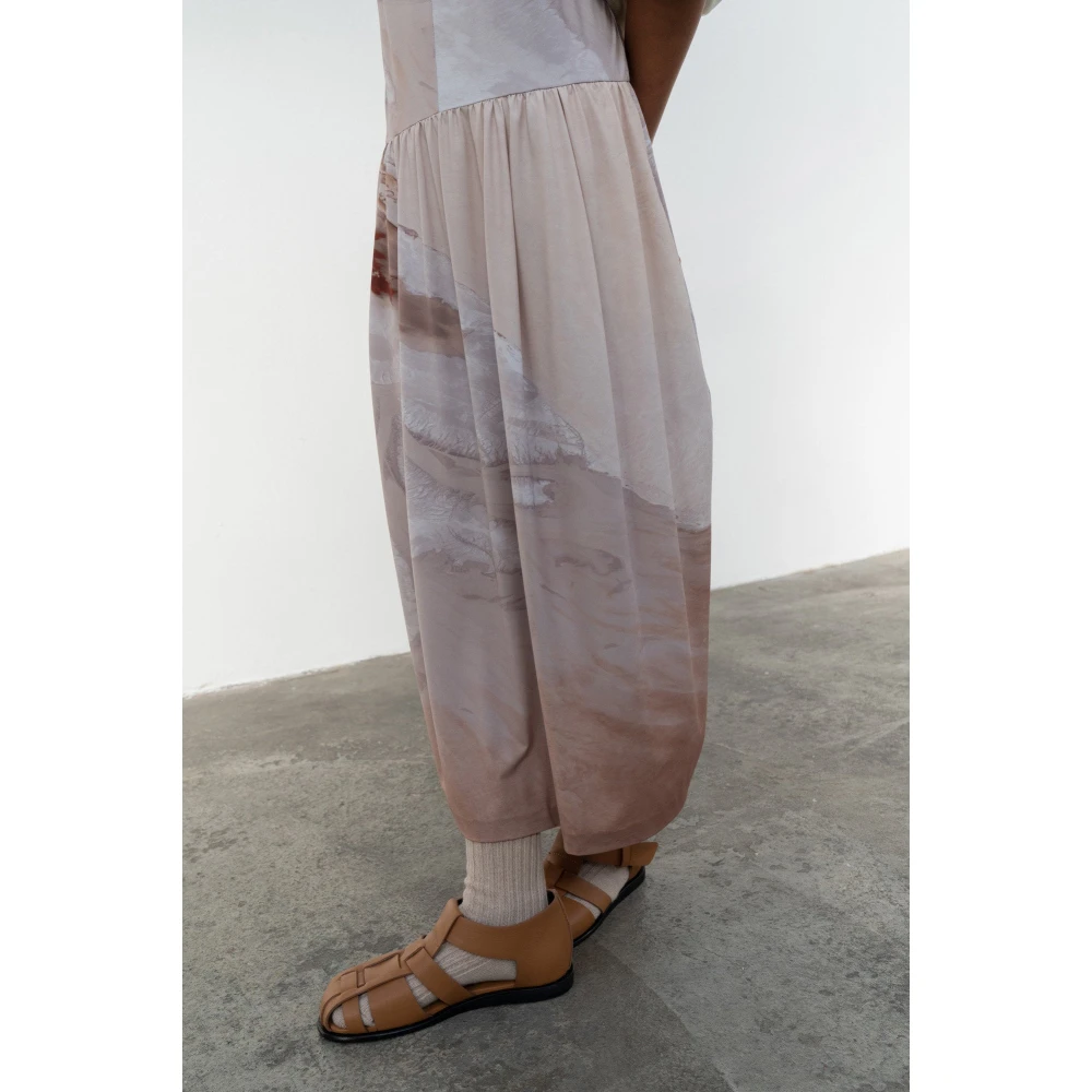 LOW Classic Elegante Midi Jurk Multicolor Dames