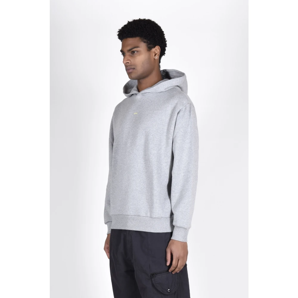 A.p.c. Katoenen Sweatshirts Gray Heren