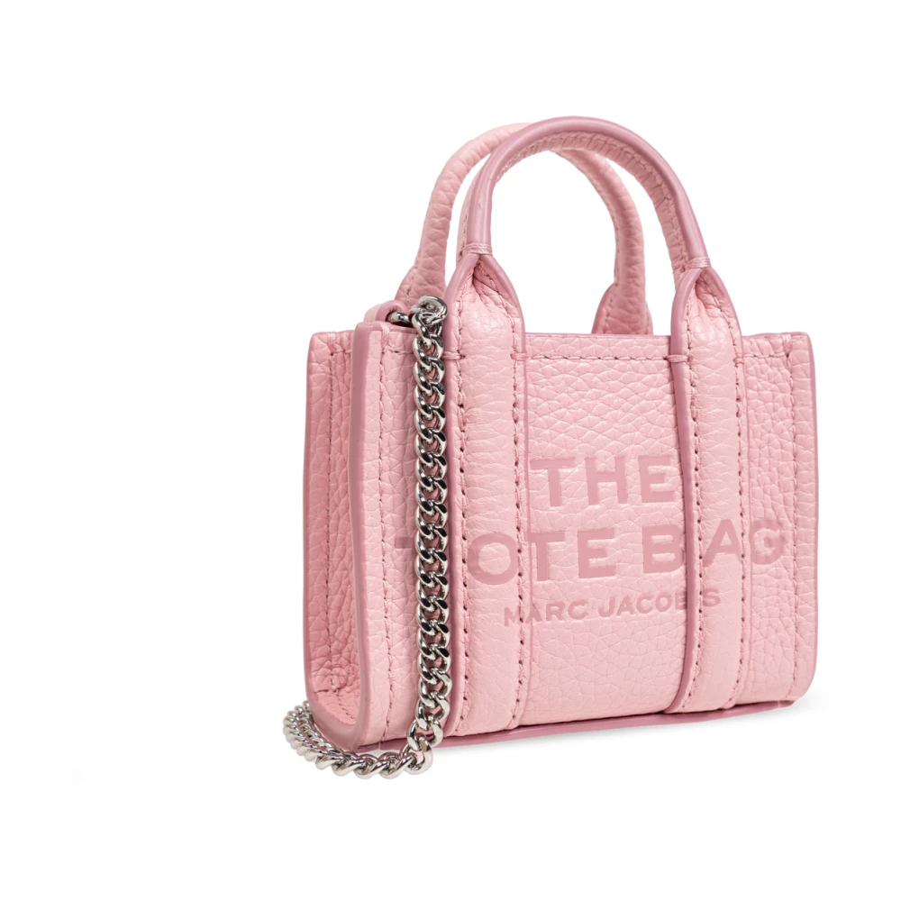 Marc Jacobs Sleutelhanger met logo Pink Dames