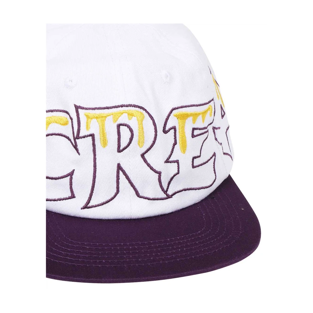 Icecream Baseballpet met platte klep White Heren