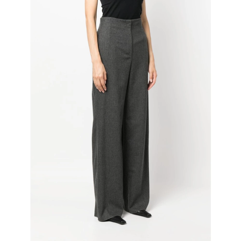 Emporio Armani Grijze Casual Broek voor Mannen Gray Dames