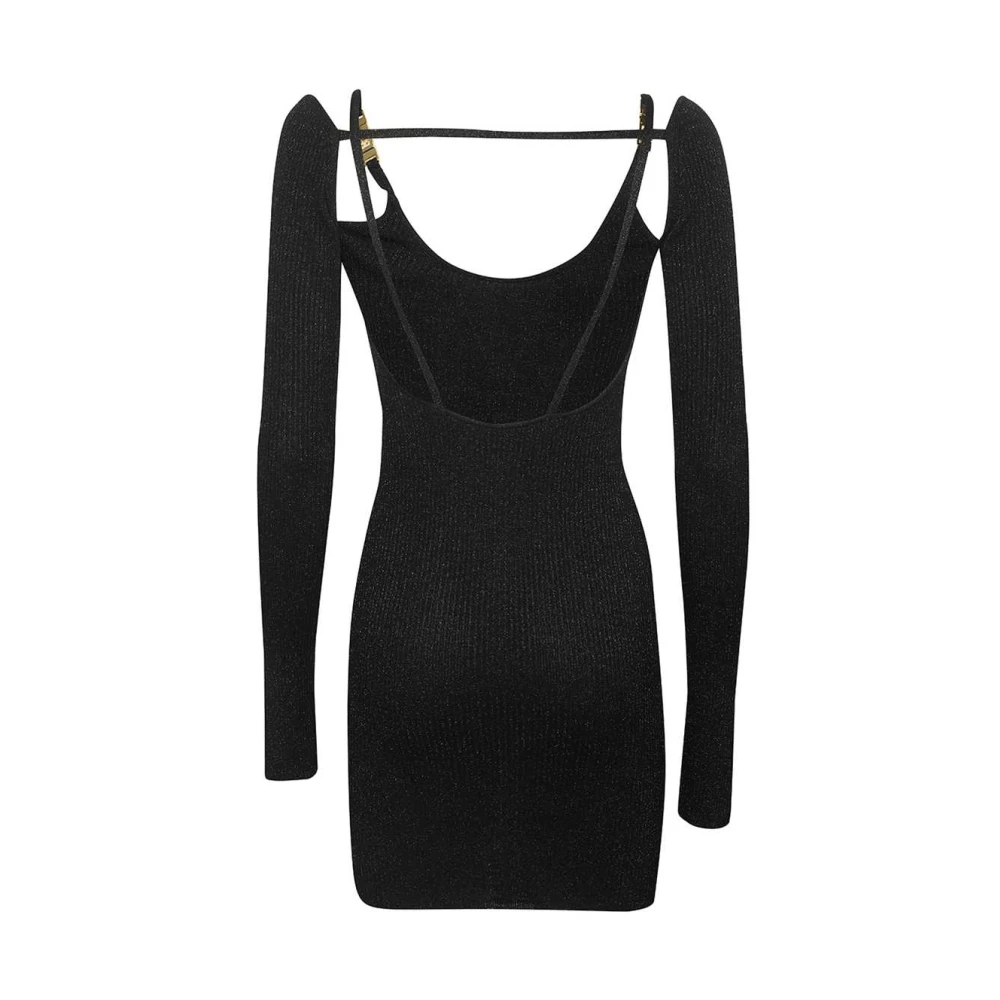 Gcds Mini Jurk met Uitgesneden Details Black Dames
