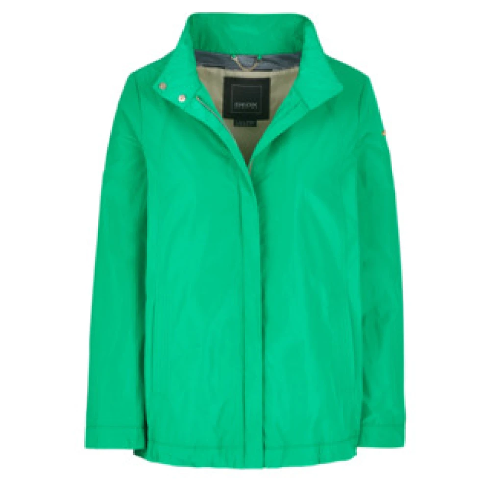 Geox Stijlvolle Jas Green Dames