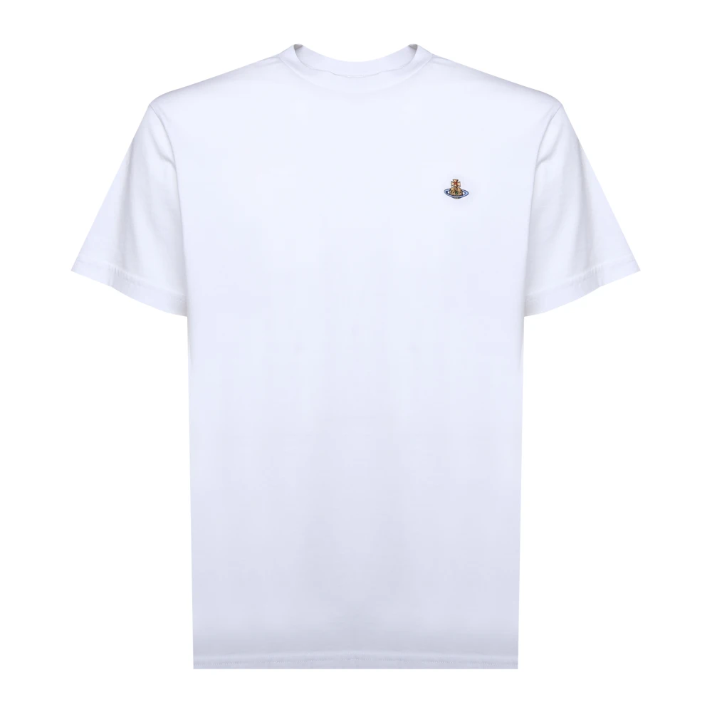 Vivienne Westwood Men's White Orb T-Shirt