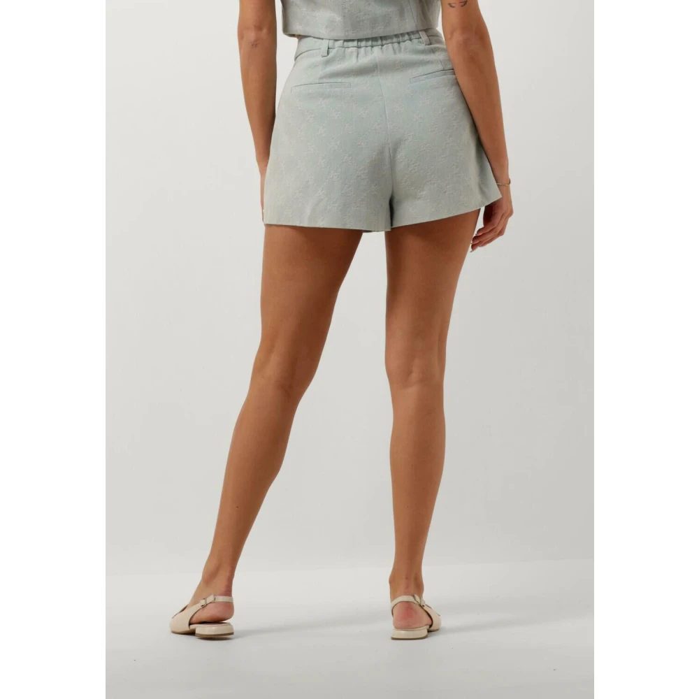 Josh V Blauwe Co-ord Shorts Livia Blue Dames