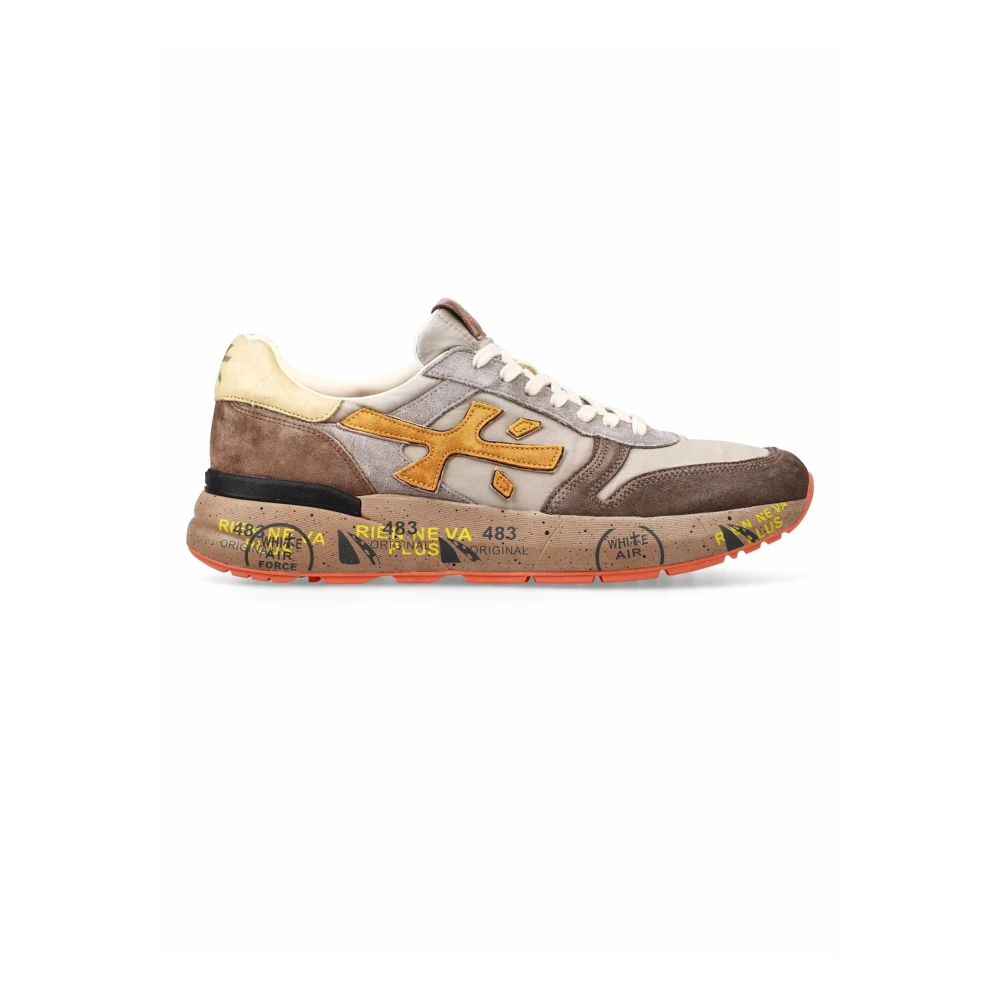 Premiata Mick Sneakers Heren Schoenen Beige