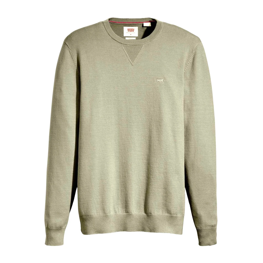 Levi's Lichtgewicht Housemark Trui Green Heren