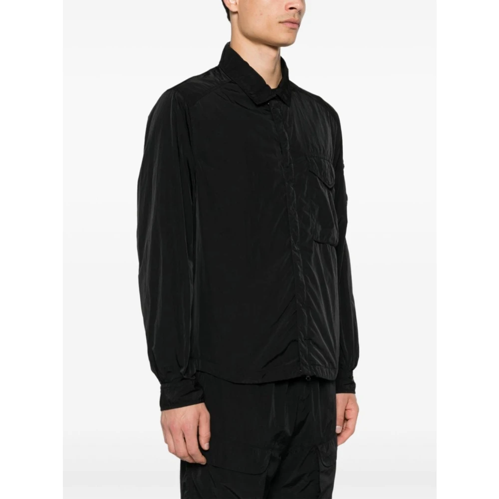 C.P. Company Zwarte Herenoverhemd Black Heren