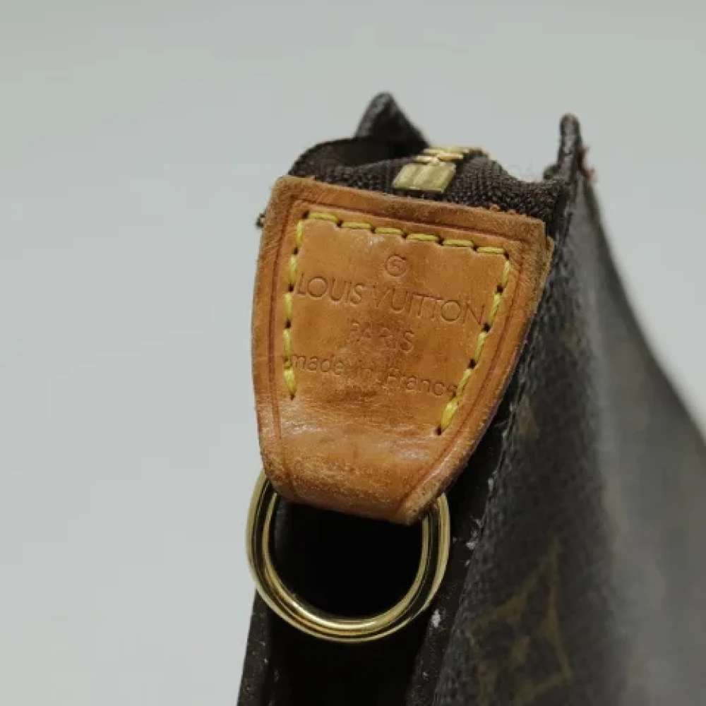 Louis Vuitton Vintage Pre-owned Canvas pouches Brown Dames