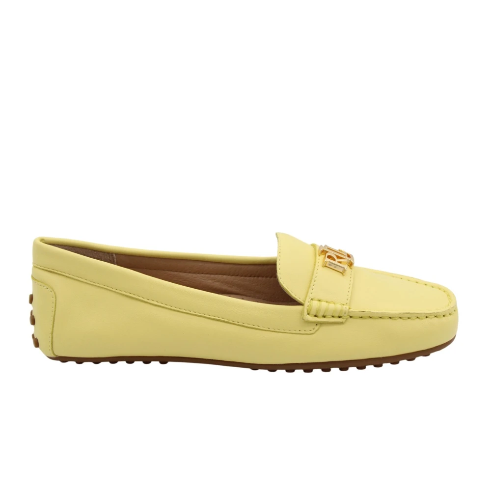Polo Ralph Lauren Donna Giallo Scarpe, 38 Eu, New,