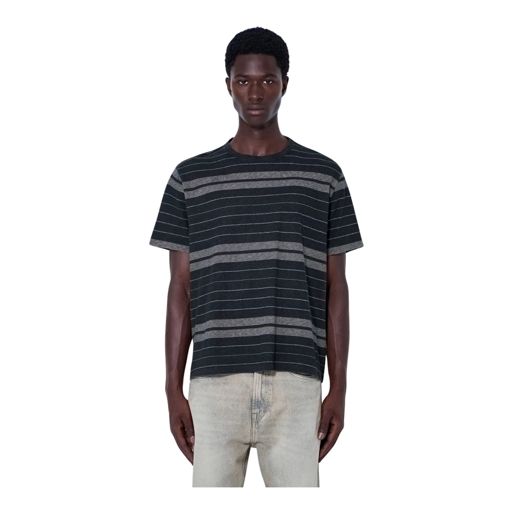 Our Legacy T-Shirts, Male, L, New Box T-Shirt Gray