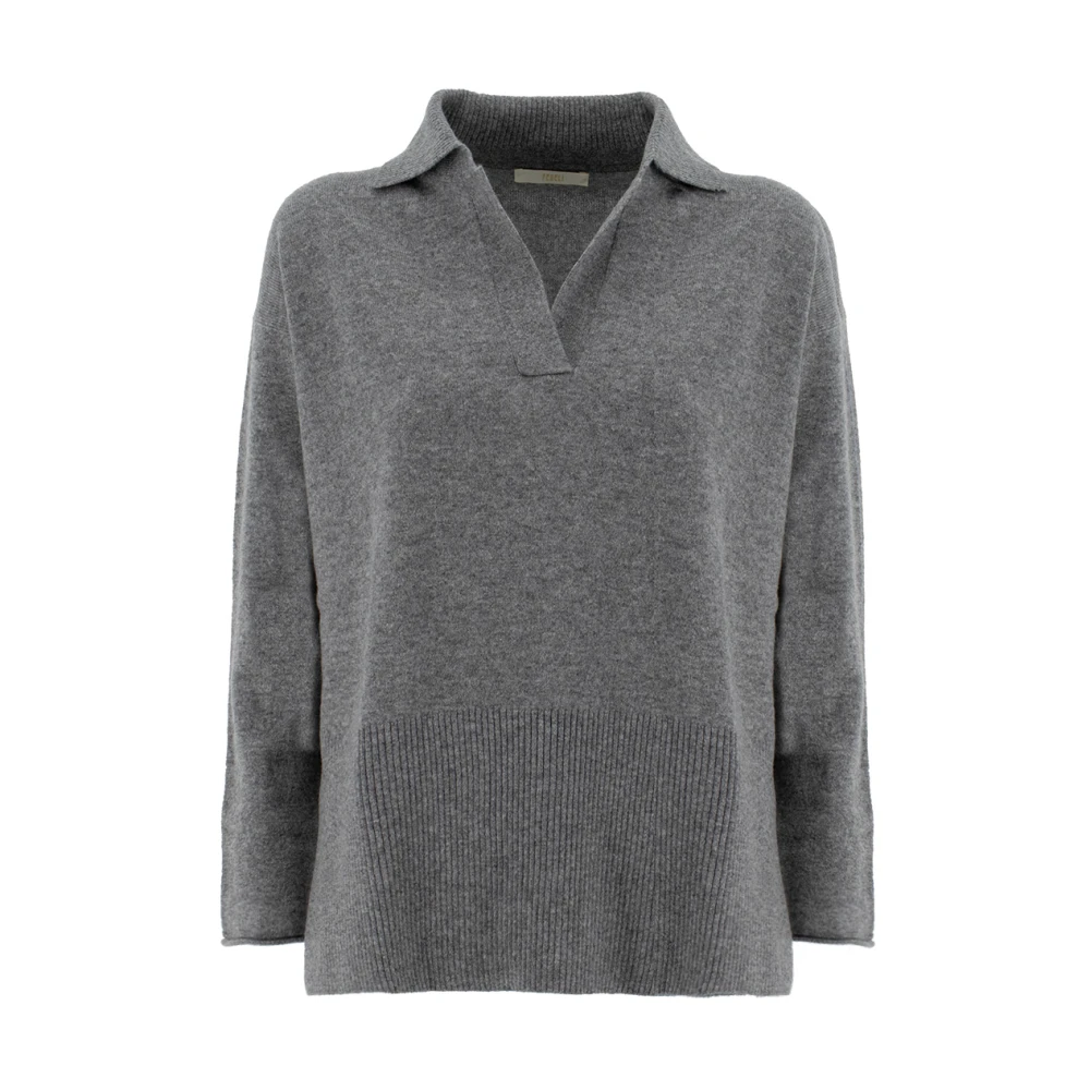 Knitwear > V-neck Knitwear - - Fedeli - Modalova